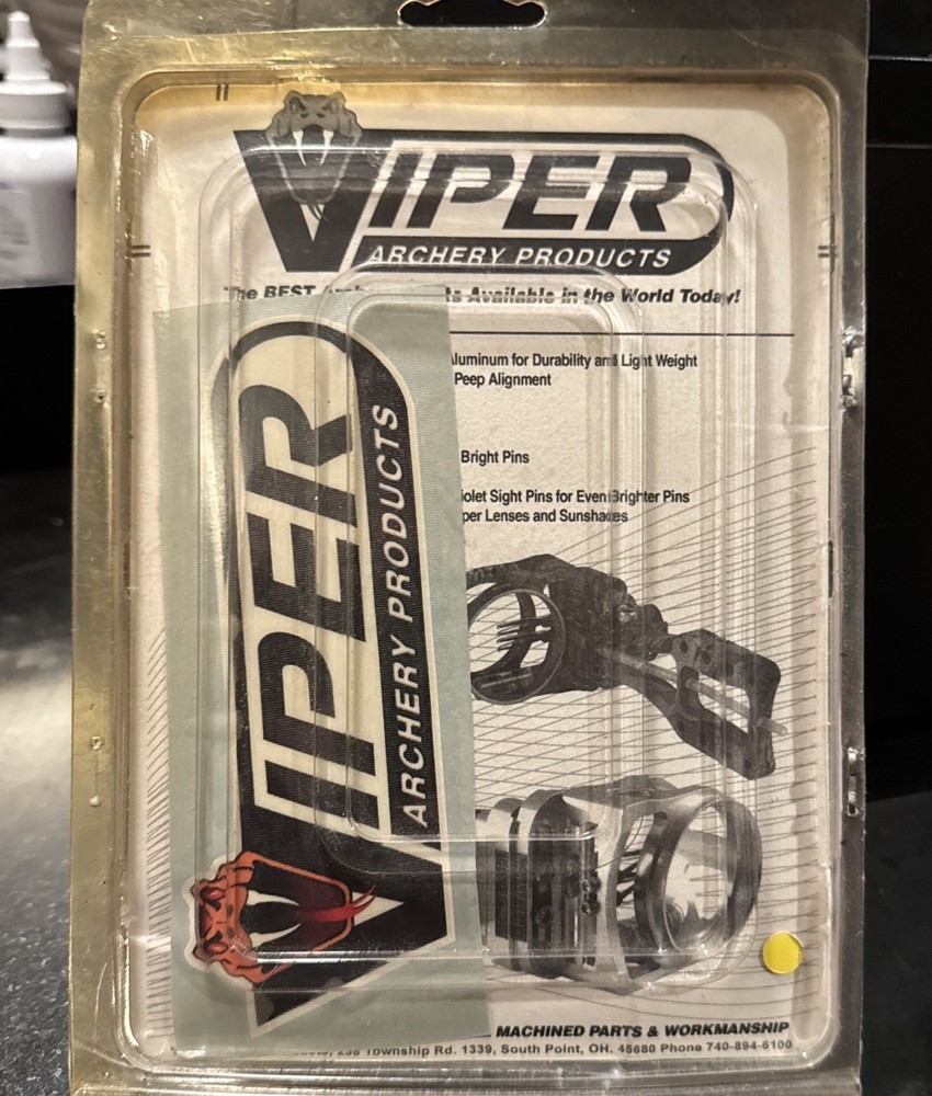 viper archery sight