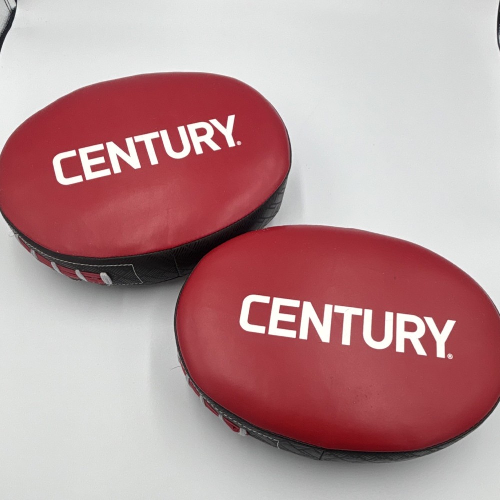 CENTURY AFC Advanced Foam Core Focus Mitts Red Black