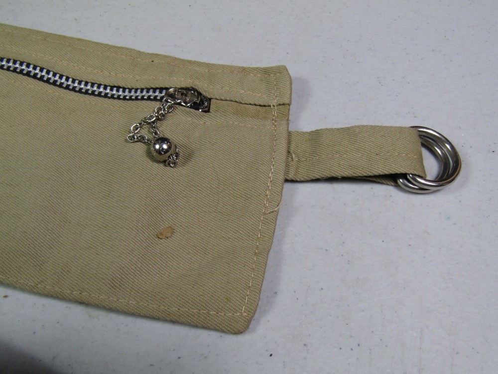 WWII US ARMY Moneybelt. Id'd to Officer.