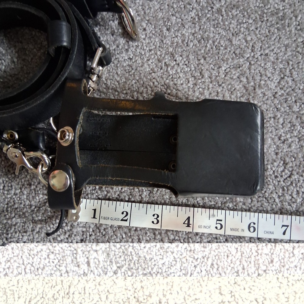 Boston Leather Bundle Three Items- Anti-Sway Strap for Radio Strap