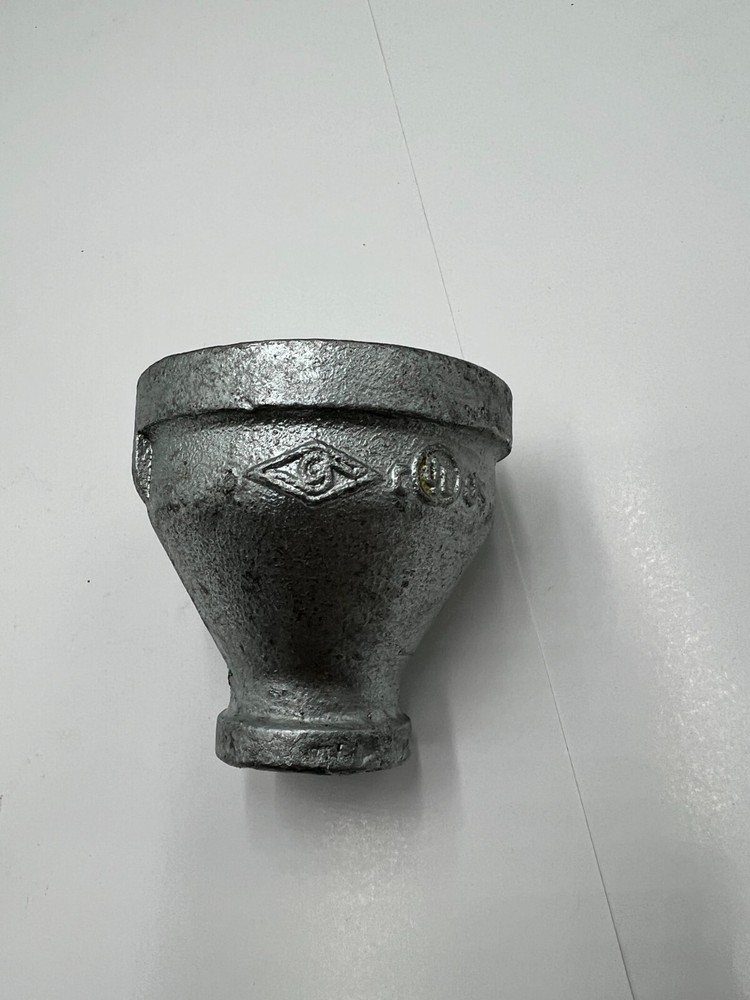 Reducing Pipe Coupling 2" x 3/4" Pipe Size Threaded / Conical Shape