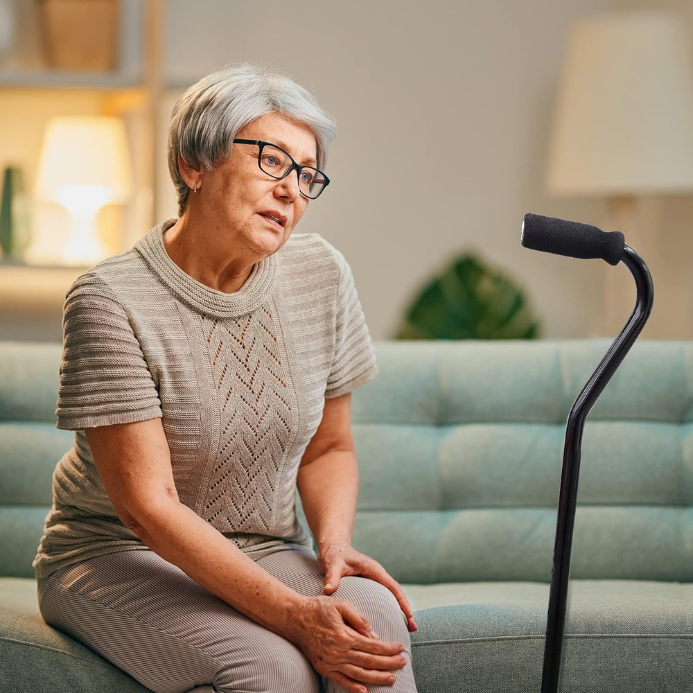 4Pcs Heavy Duty Foam Cane Handle Grip Replacement