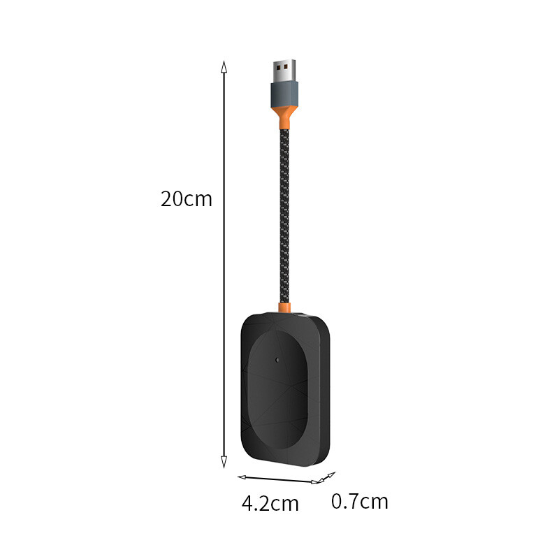 2-in-1 Wireless CarPlay Adapter Mini Dongle Adpater For Apple iOS & Android