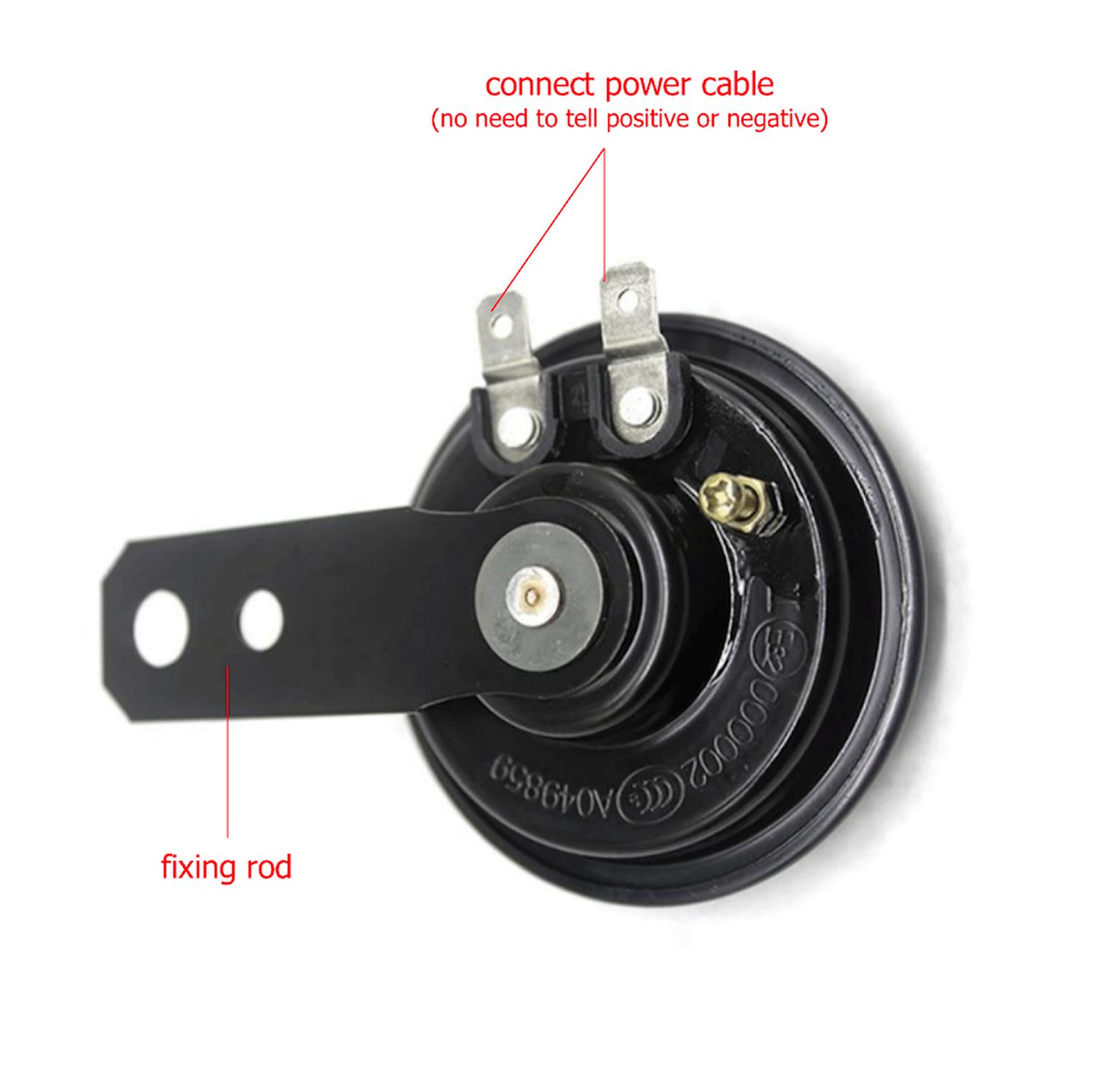 HORN 12V Waterproof Loud 105dB Universal Motorcycle Car UTV ATV Boat Auto Bike