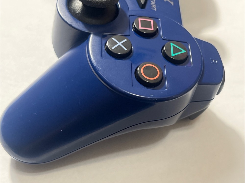 Sony PS3 DualShock 3 Wireless Controller – Deep Blue OEM Original Tested