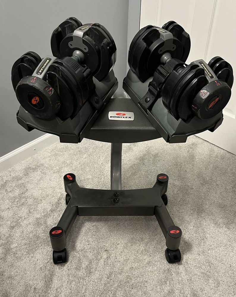 Bowflex SelectTech 220 2.5-20lbs Adjustable Dumbbells with Stand