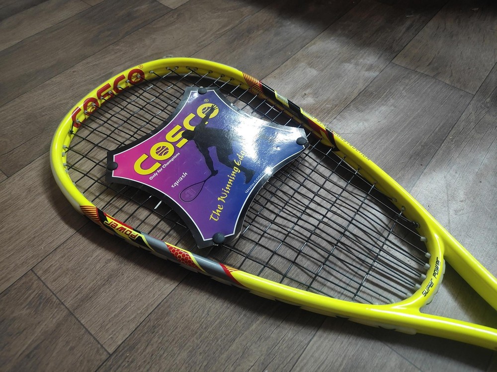 Cosco Super Power Element Squash Racquet - Yellow