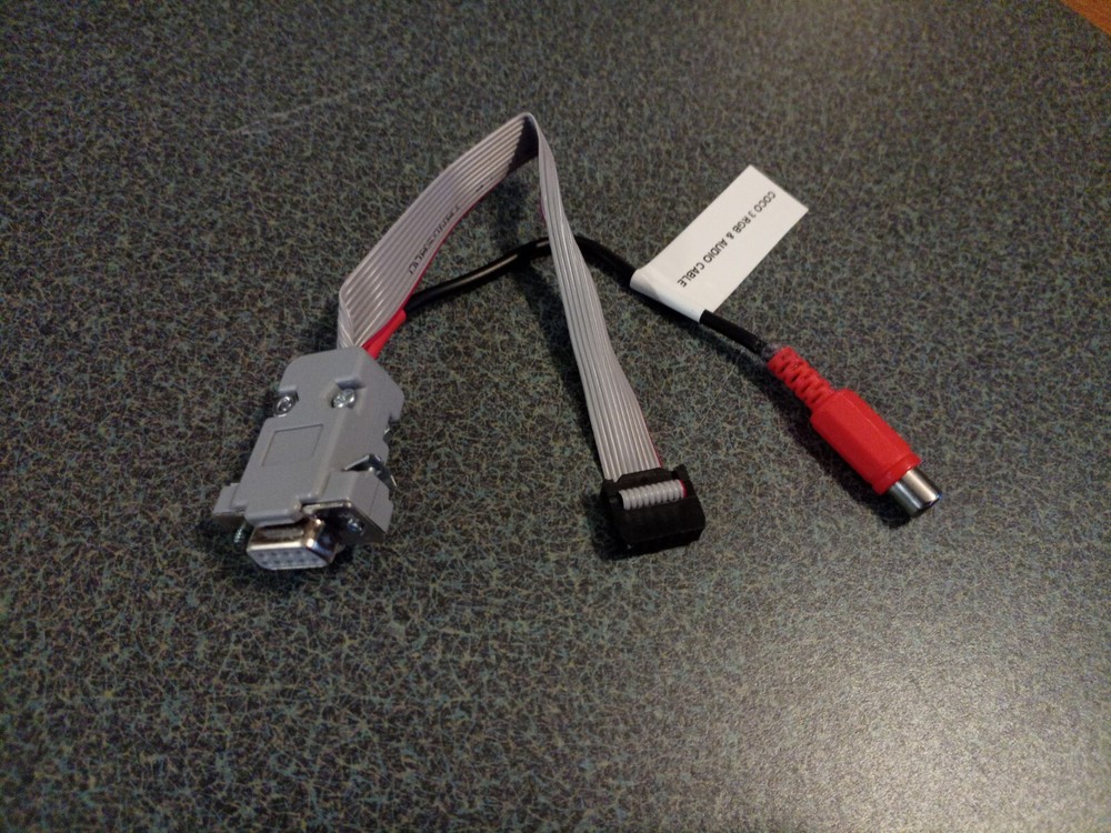 Coco 3 Tandy Color Computer 3 RGB video audio Cable