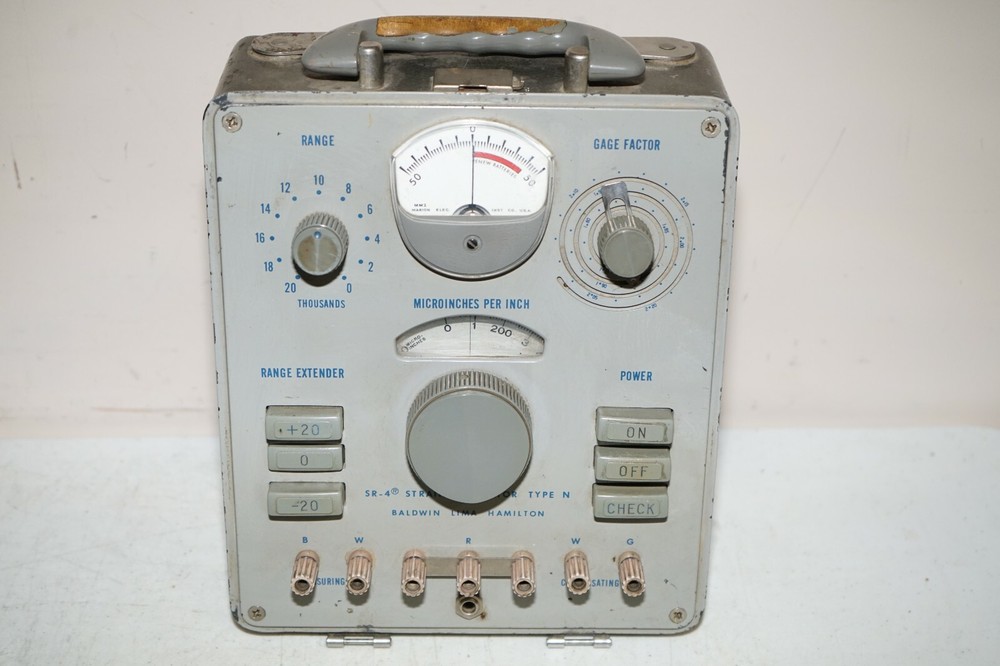 ^ Baldwin Lima Hamilton SR-4 Type N Strain Indicator #C546