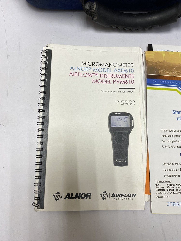 Airflow PVM610 Micromanometer