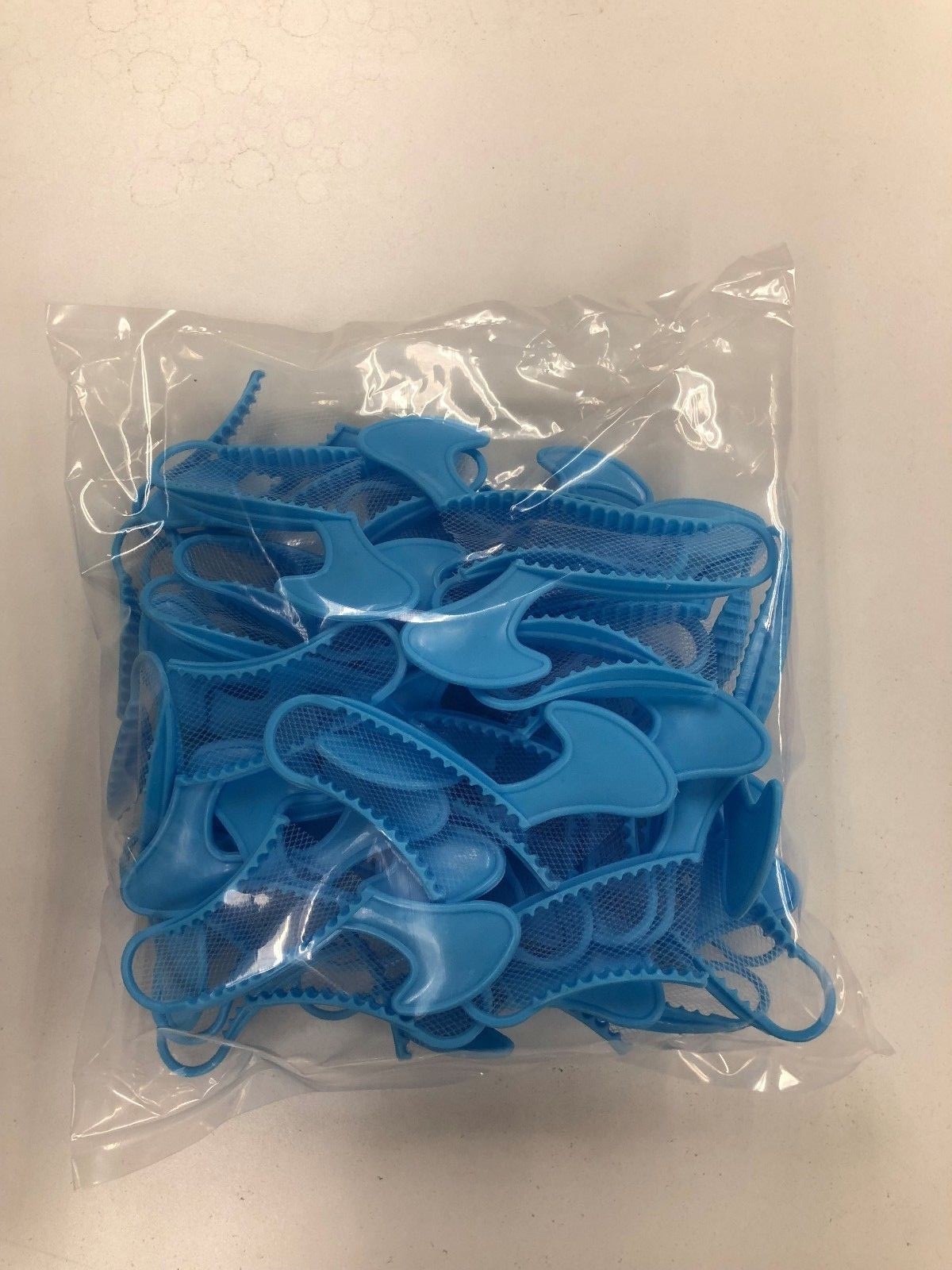 Dental Impression Bite Registration Triple Trays, Posterior, (Blue) (Box of 50)