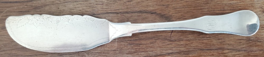 Samuel Kirk Silver Cheese Spreader