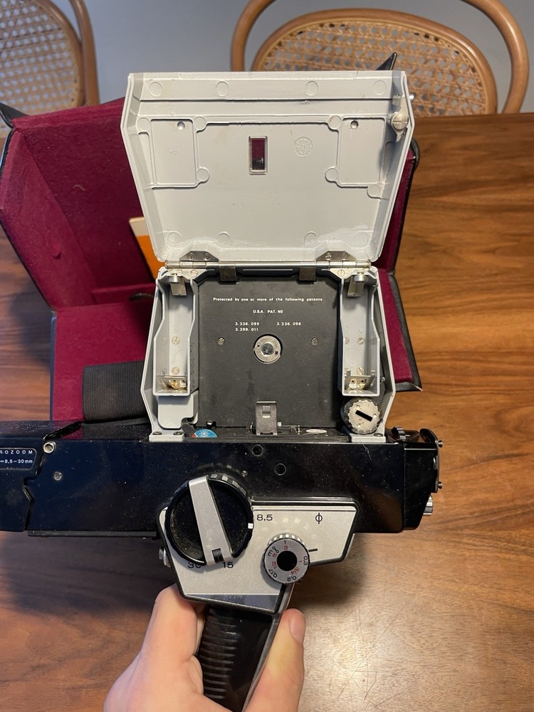 SUPER 8 BOLEX 155 MACROZOOM CAMERA