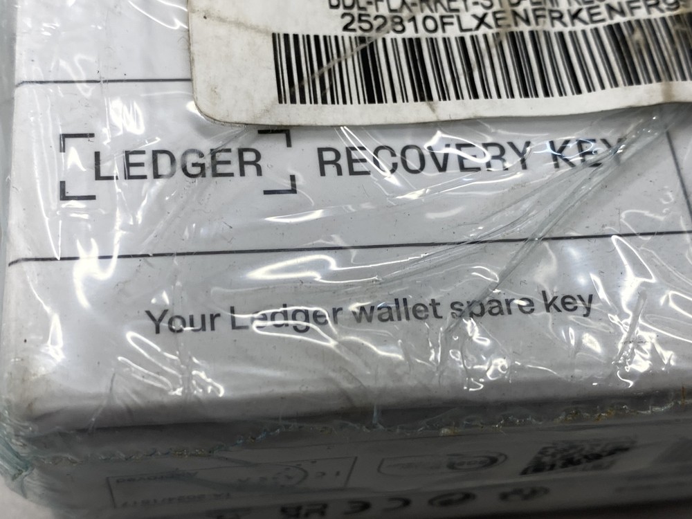Ledger Flex Crypto Hardware Wallet Touch Screen Graphite W/ Recovery Key