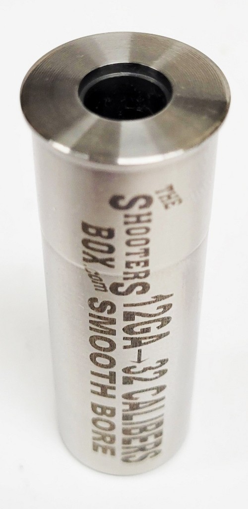 12GA to 32 Calibers Shotgun Adapter - Chamber Reducer - Stainless - Free Case !!