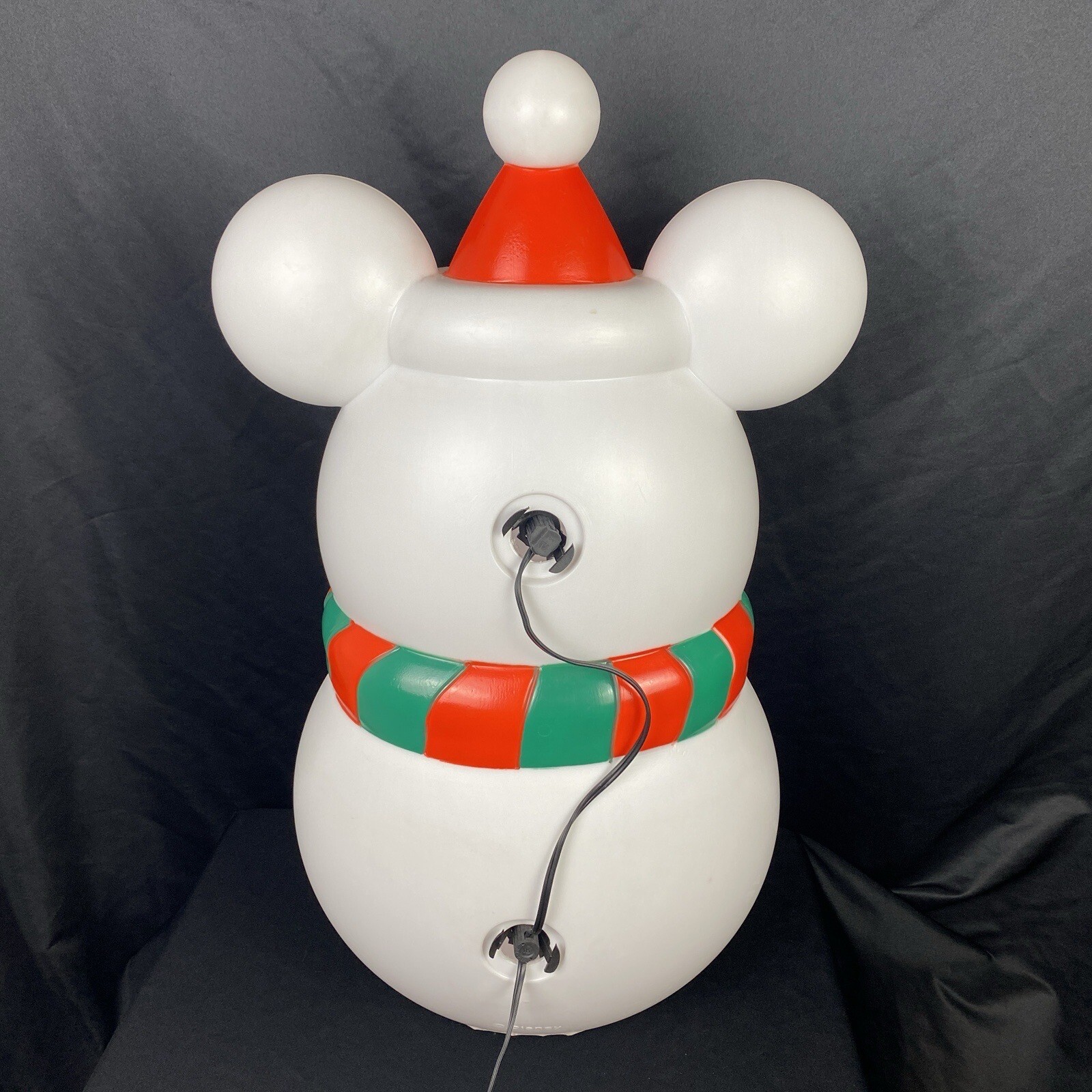 Disney Blow Mold Mickey Mouse Snowman White 23 Inches Christmas 2020 Lighted