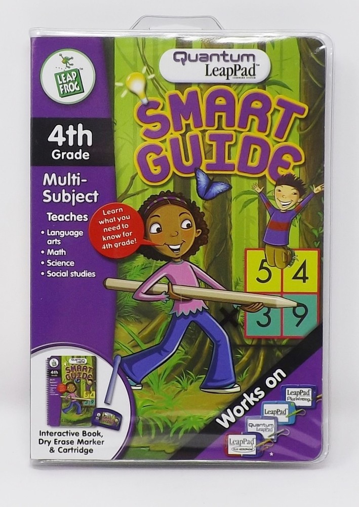 LeapFrog Quantum LeapPad Learning System - New - 4th Grade Smart Guide