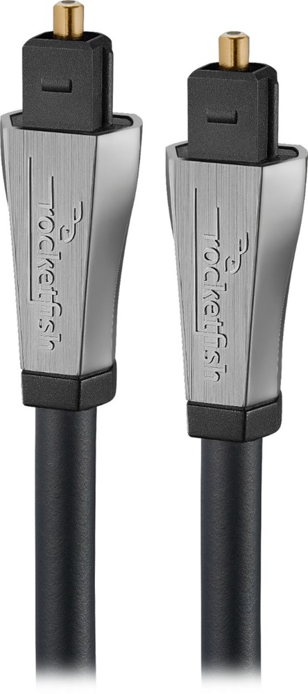Rocketfish- 8' Toslink Optical Audio Cable - Black