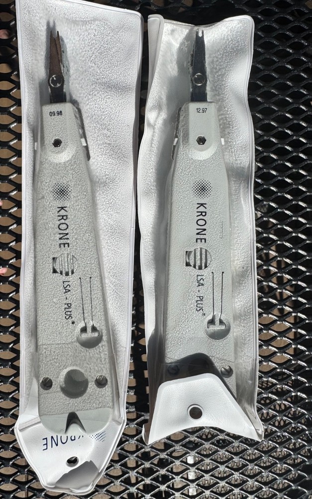 KRONE LSA-PLUS Punch Down Tool w/ Sensor 6647 2 055-01 Telecom Insertion