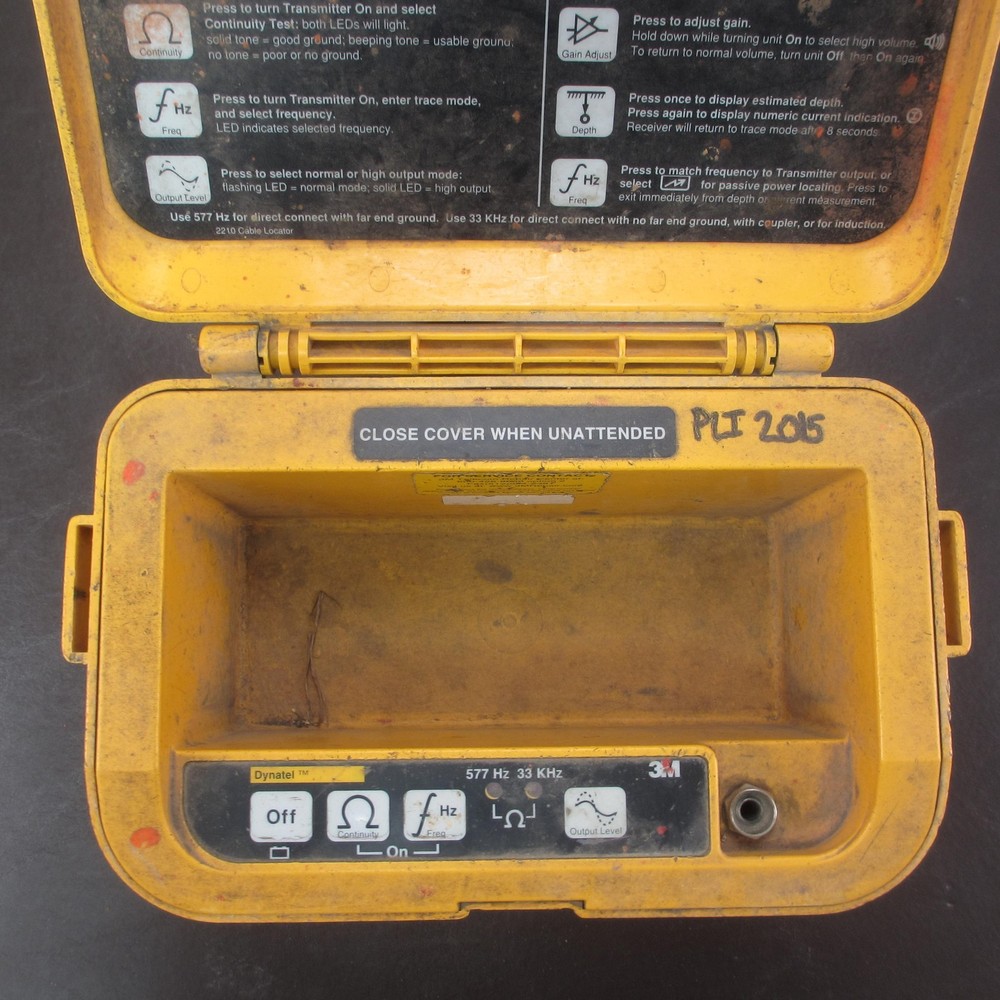 3M Dynatel 2210 Cable Pipe Fault Utility Locator Transmitter
