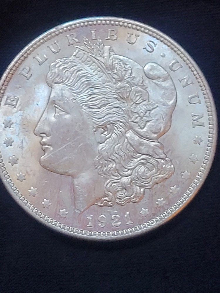 1921-P Morgan Silver $1 Dollar  - (Gem)