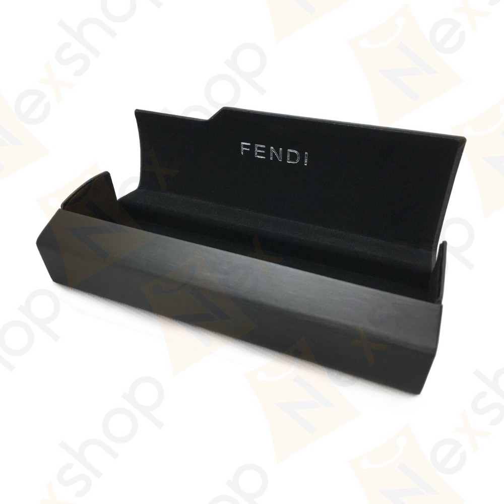 Fendi Eyeglasses Optical Small Microfiber Hard Case w/ Cleaning Cloth & Giftbox