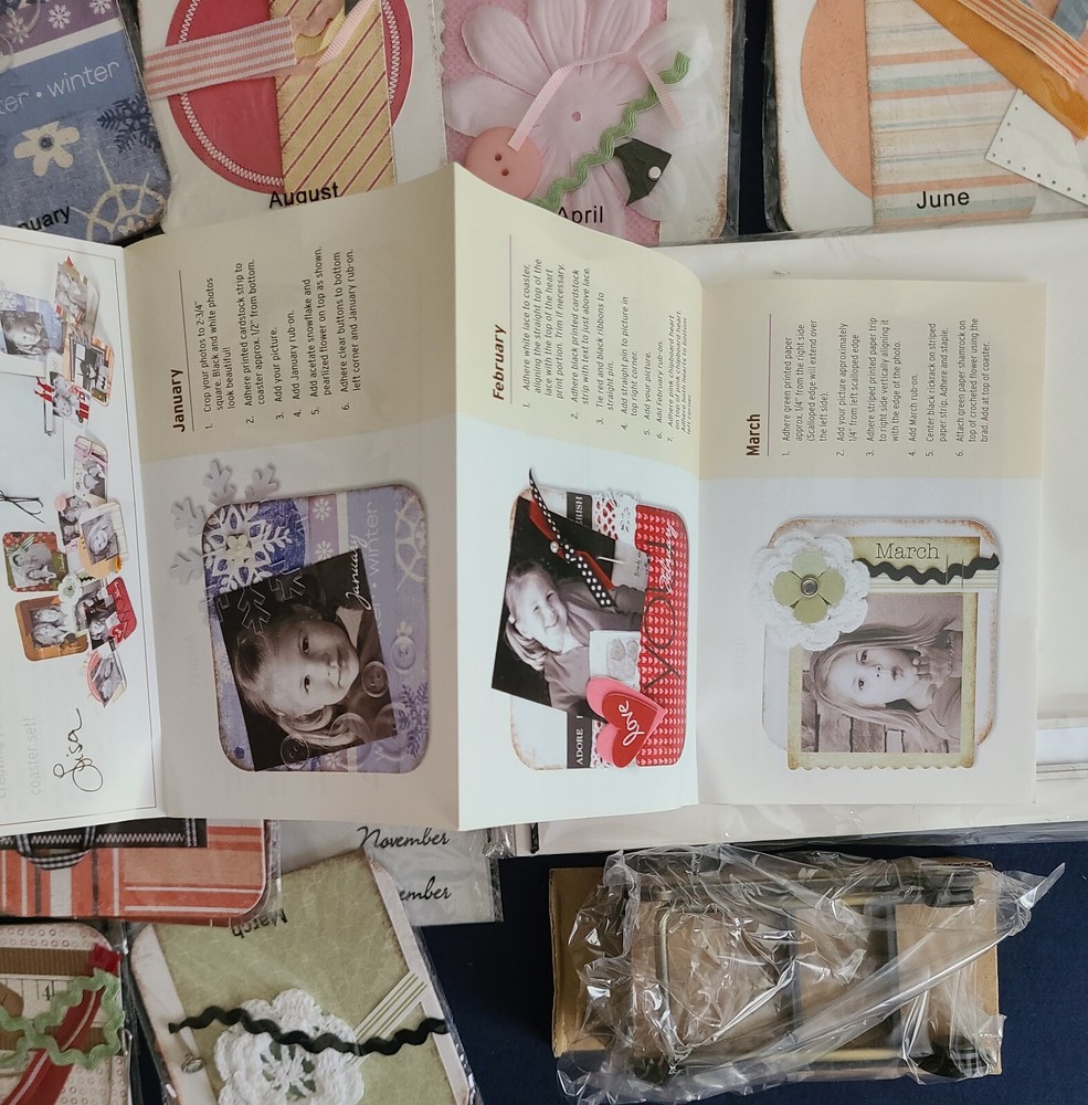 Monthly Moments Crafts Coaster Kit