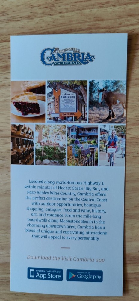 CAMBRIA, California VISITOR'S Guide