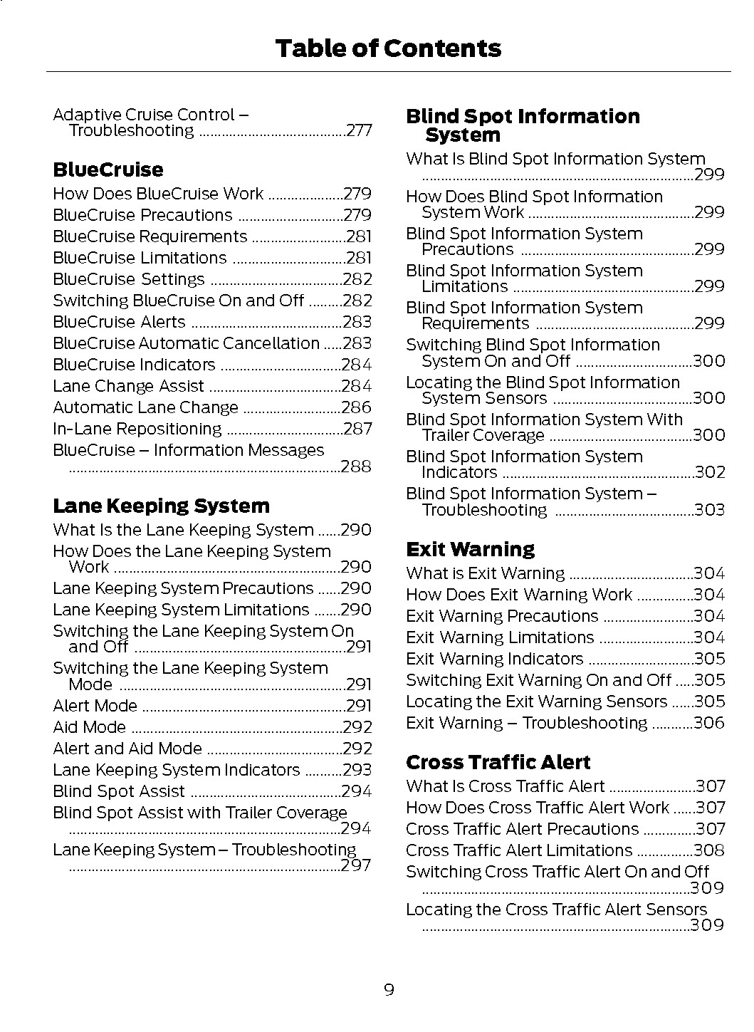 2026 Ford Explorer Owners Manual User Guide