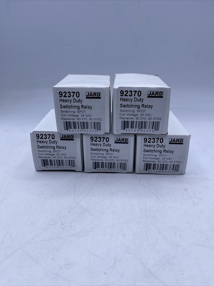 Jard 92370 Heavy Duty Switching Relay Quantity 5