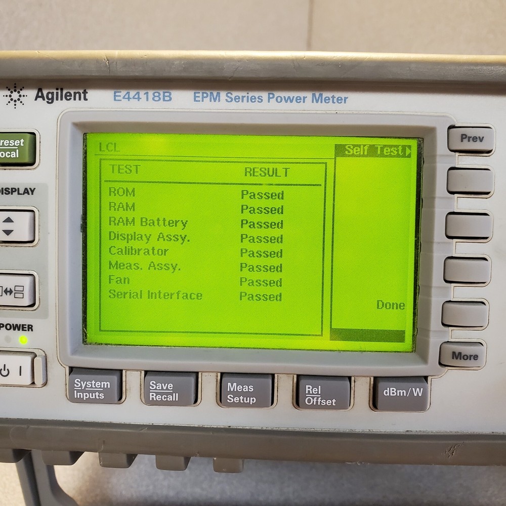 AGILENT E4418B EPM SERIES POWER METER
