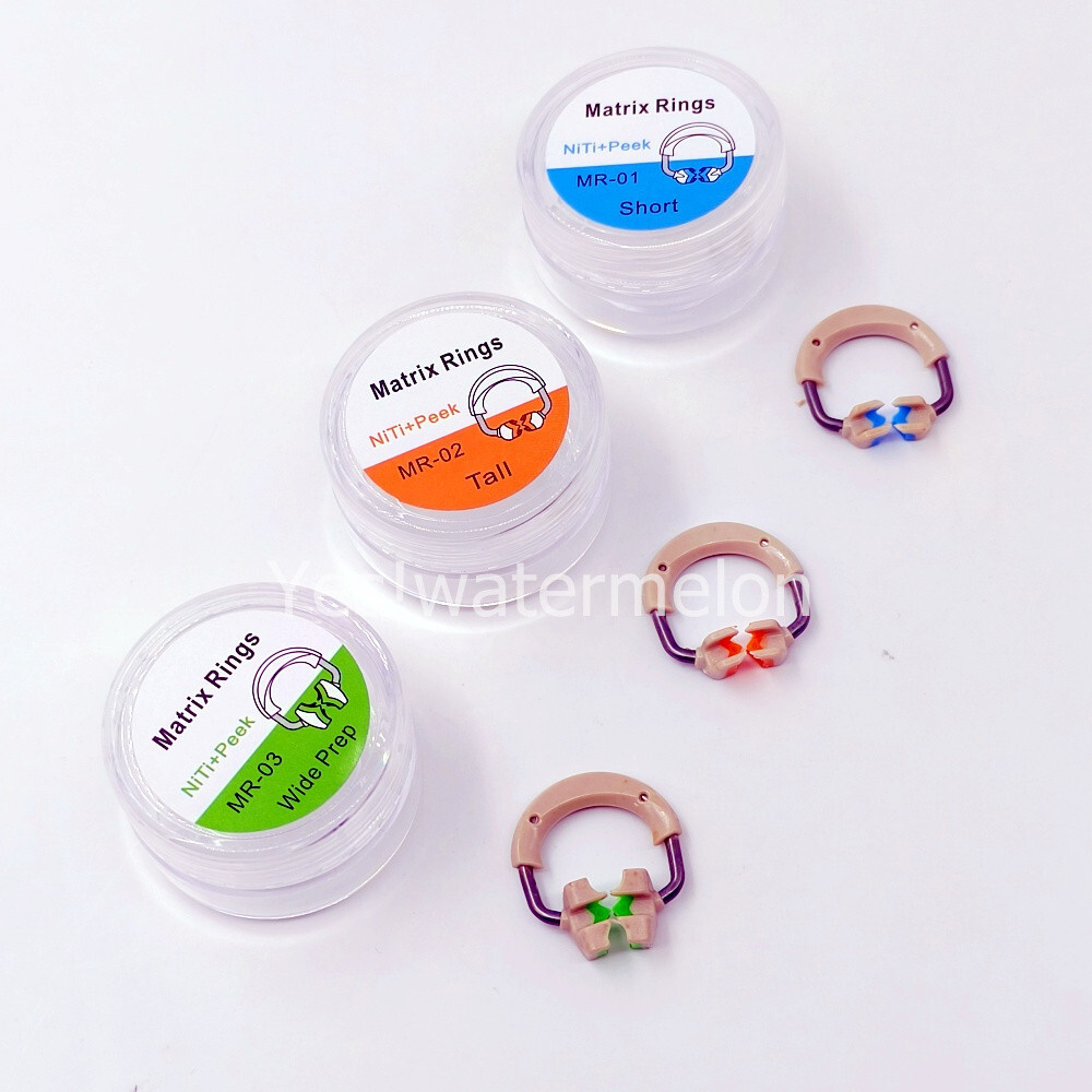 Dental Matrix Bands Ring Sectional Matrice Clamp Fit Garrison Palodent V3 System