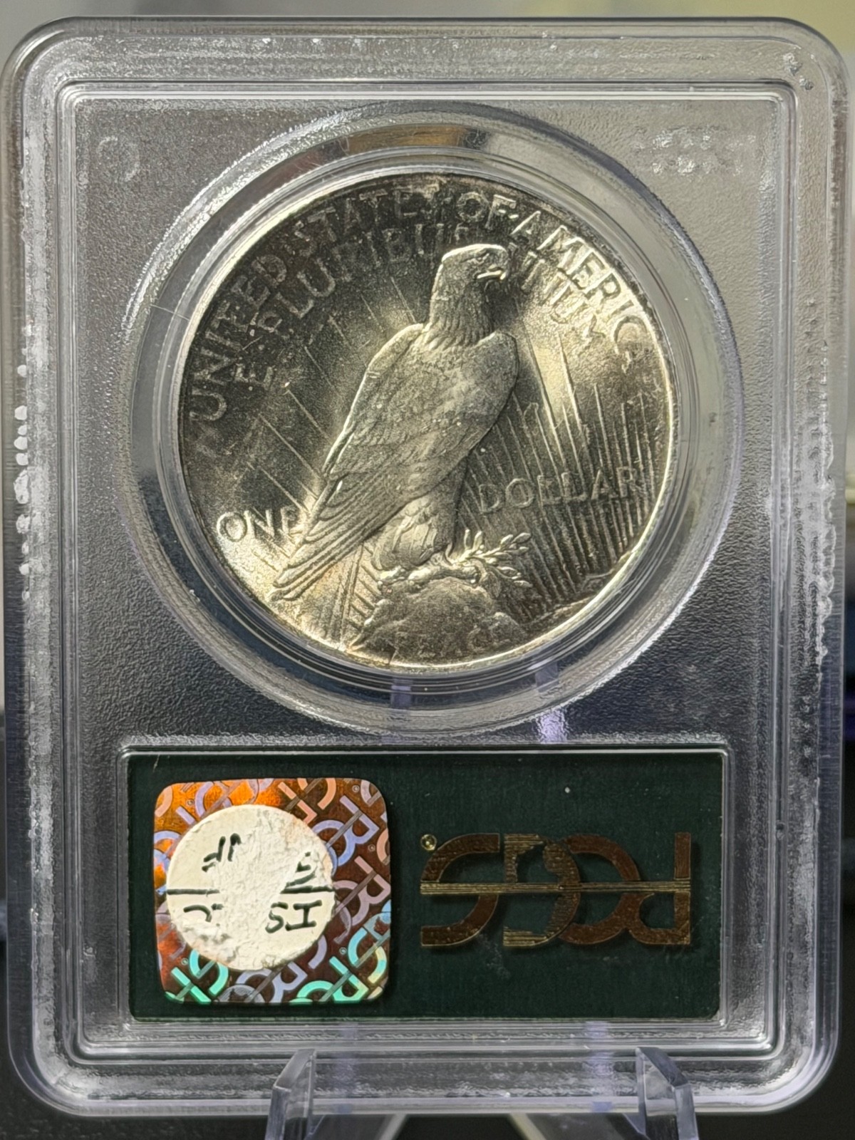 1923 Peace Dollar PCGS MS63 "Old Green Holder"