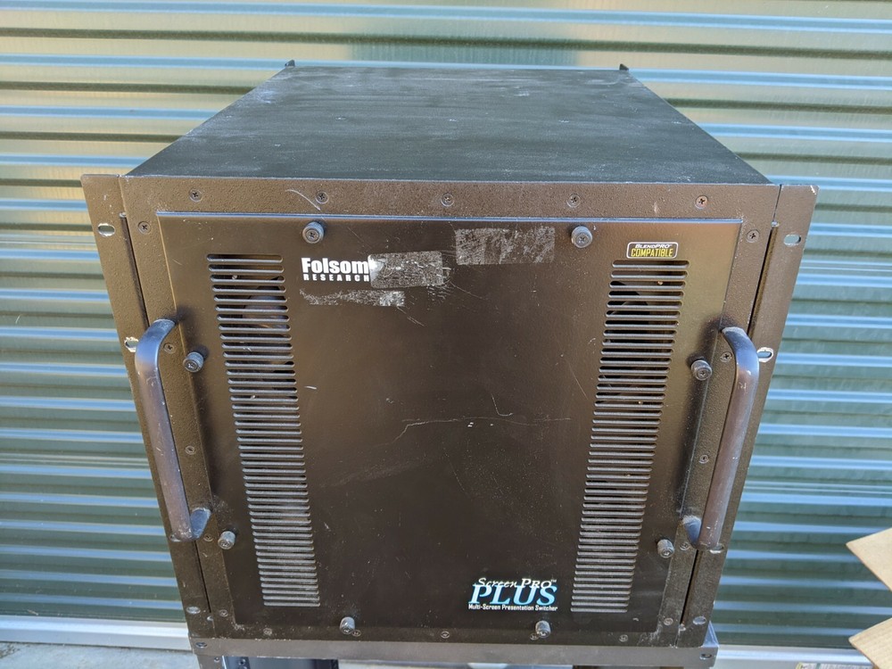 Folsom Research Barco Screen Pro Plus Multi-Screen Presentation Switcher + Board