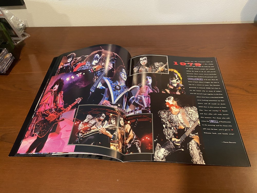 Kiss Alive Worldwide 1996-1997 Tour Program book booklet US