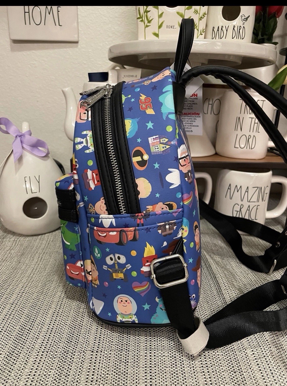 Disney Parks Loungefly World Of Pixar Mini Backpack