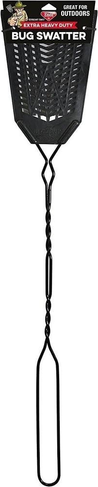 Enoz Sergeant Swat Flyswatter, Black