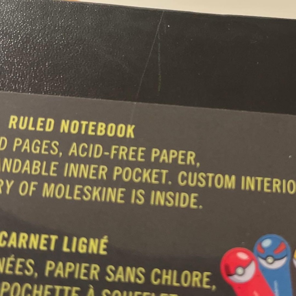 Moleskine Charizard Note