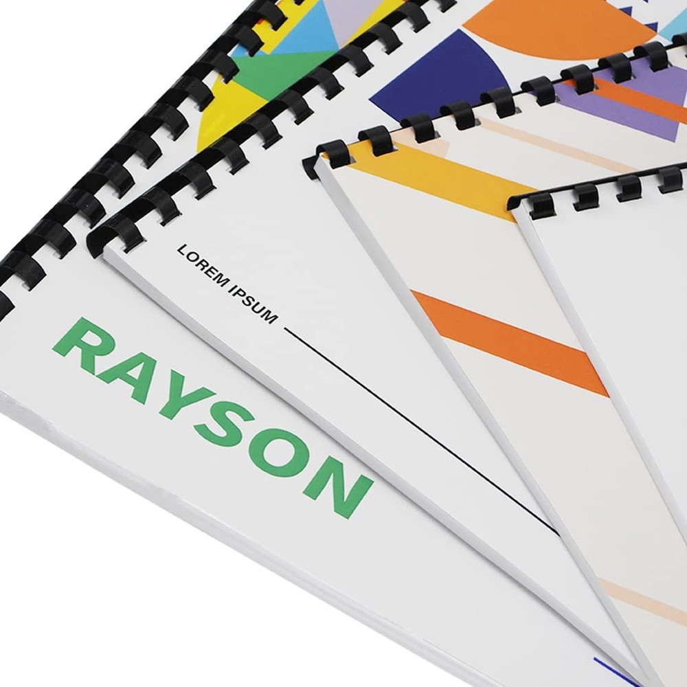 Rayson SD-1501A21 Binding Machine with Combs Set - 21 Hole / 200 Sheets Comb ...