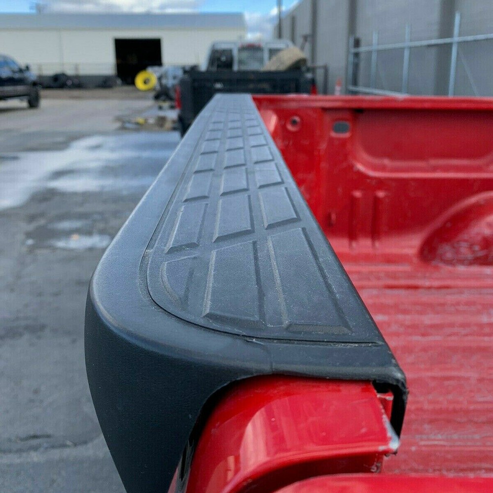 For 07-14 2013 Chevy Silverado Sierra Tailgate Top Protector Spoiler Cap Molding