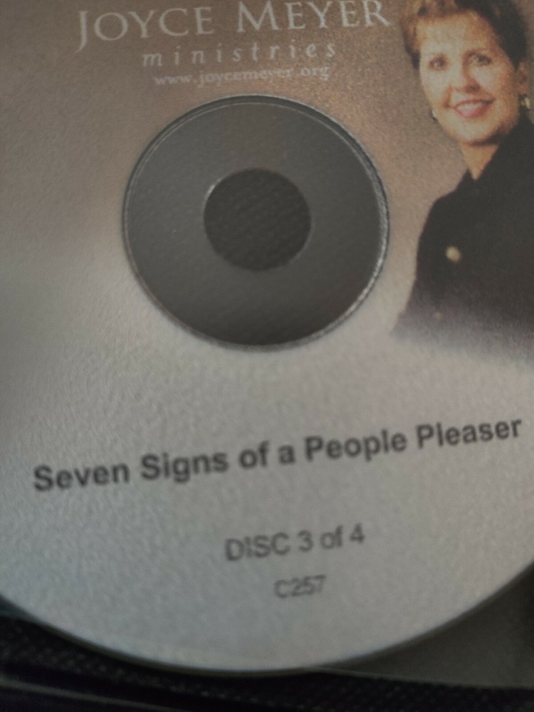 PEOPLE PLEASERS 4 CD set by Joyce Meyer