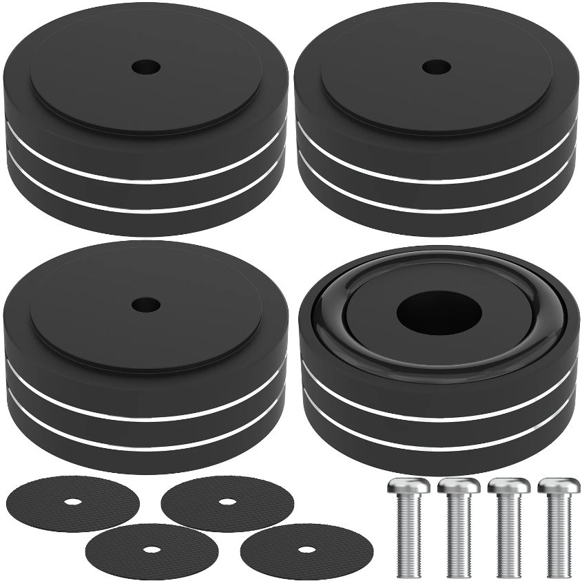 4PCS HiFi Amplifier Isolation Feet Speaker Base Pad Turntable Player Protector