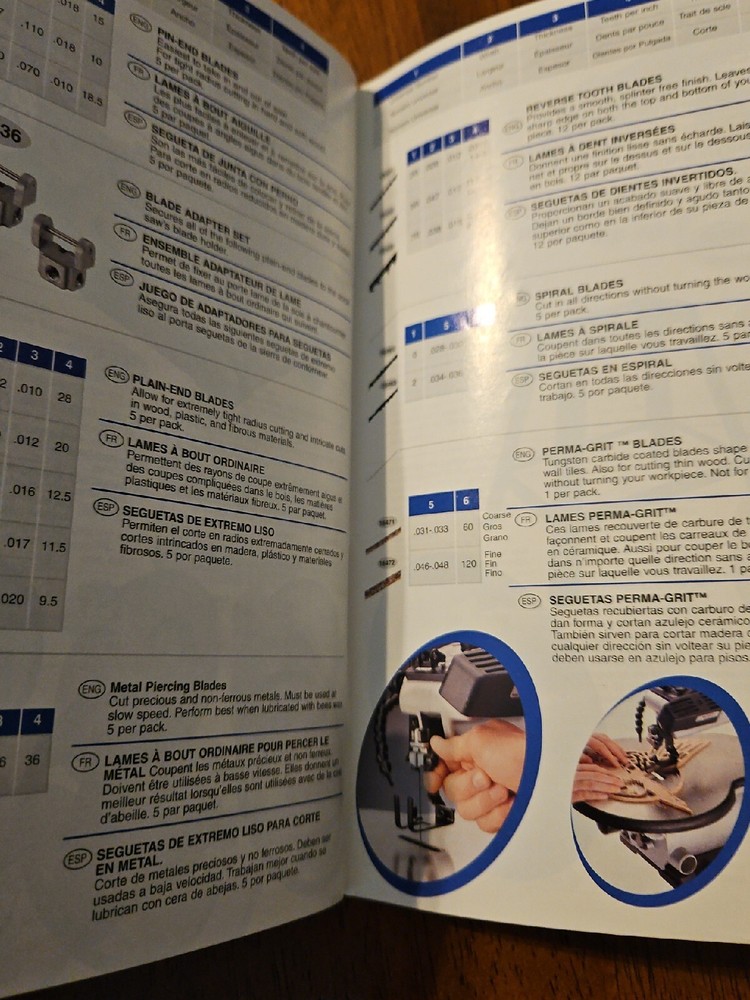 DREMEL TOOL CATALOG CRAFTS HOBBY