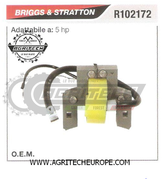 Electronic Coil Control Unit Briggs & Stratton Engine 5-HP