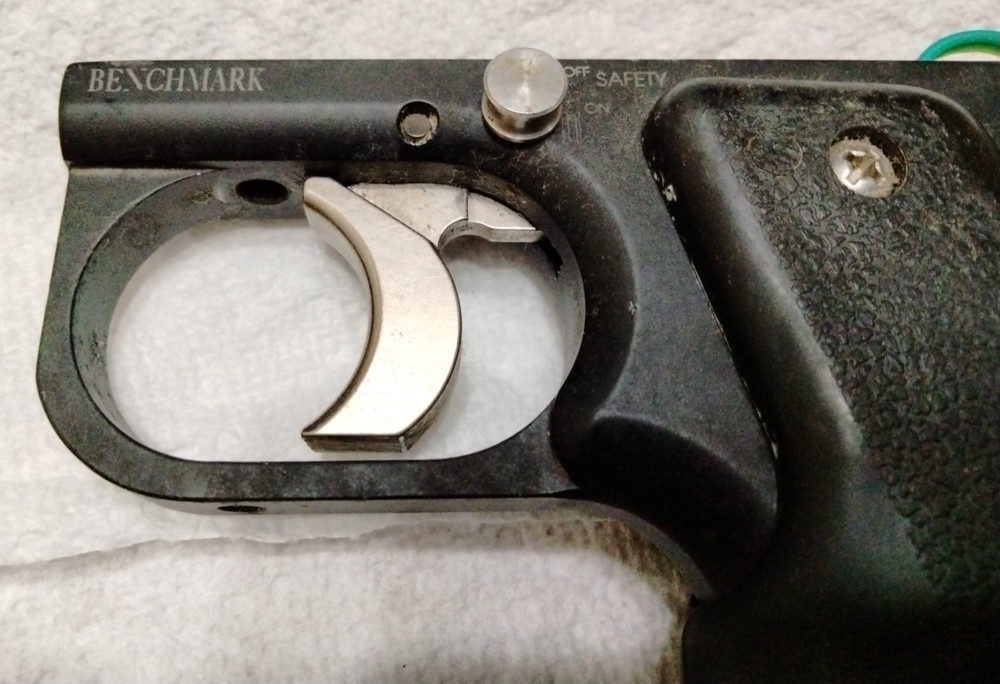 Benchmark Single Trigger Automag Frame Paintball Grips Micro Switch Mod