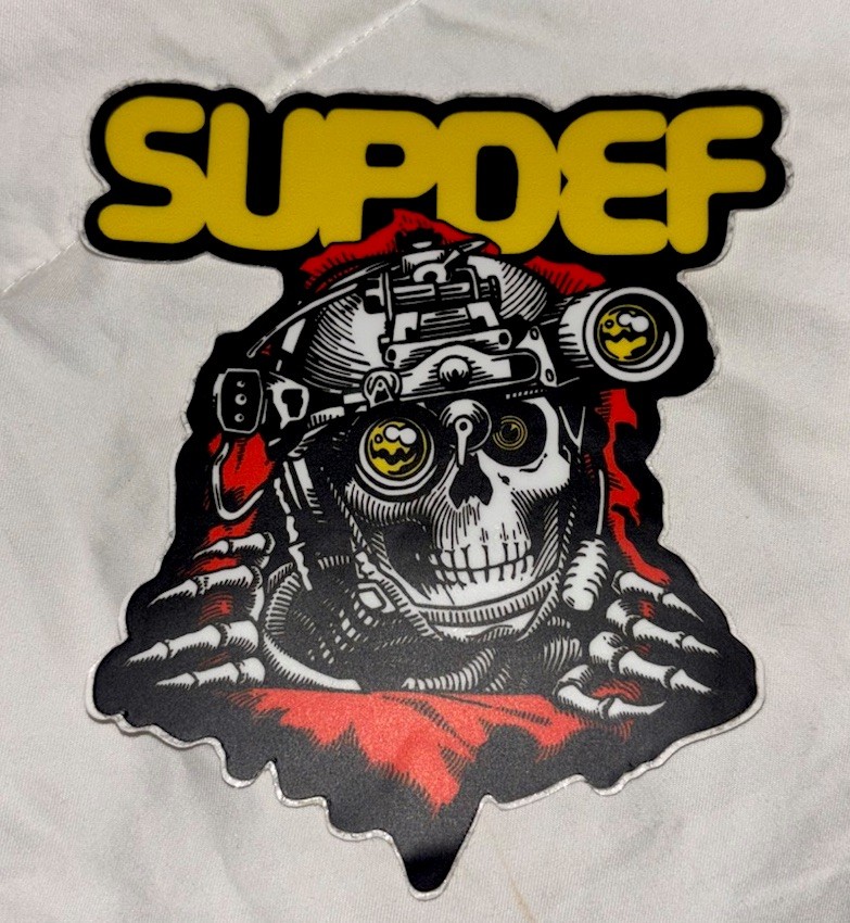 SUPDEF Ripper Sticker