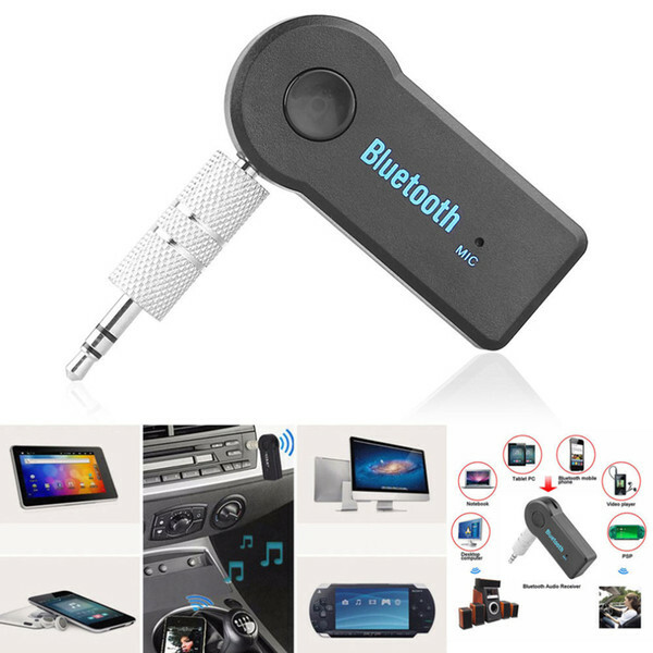 Portable 3.5mm Streaming Car A2DP Wireless Bluetooth AUX Audio Receiver Adapter