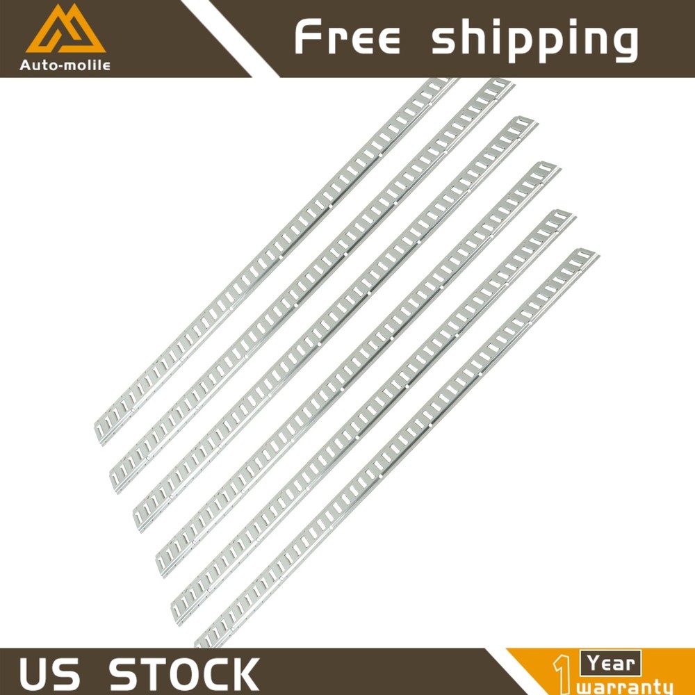 Horizontal High Quality For Vans Durable 6 Pack 8' E Track Tie Down Rail Syste