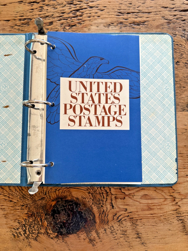 1970 USPS Postage Stamps of the United States, Publication 9, in Original Binder