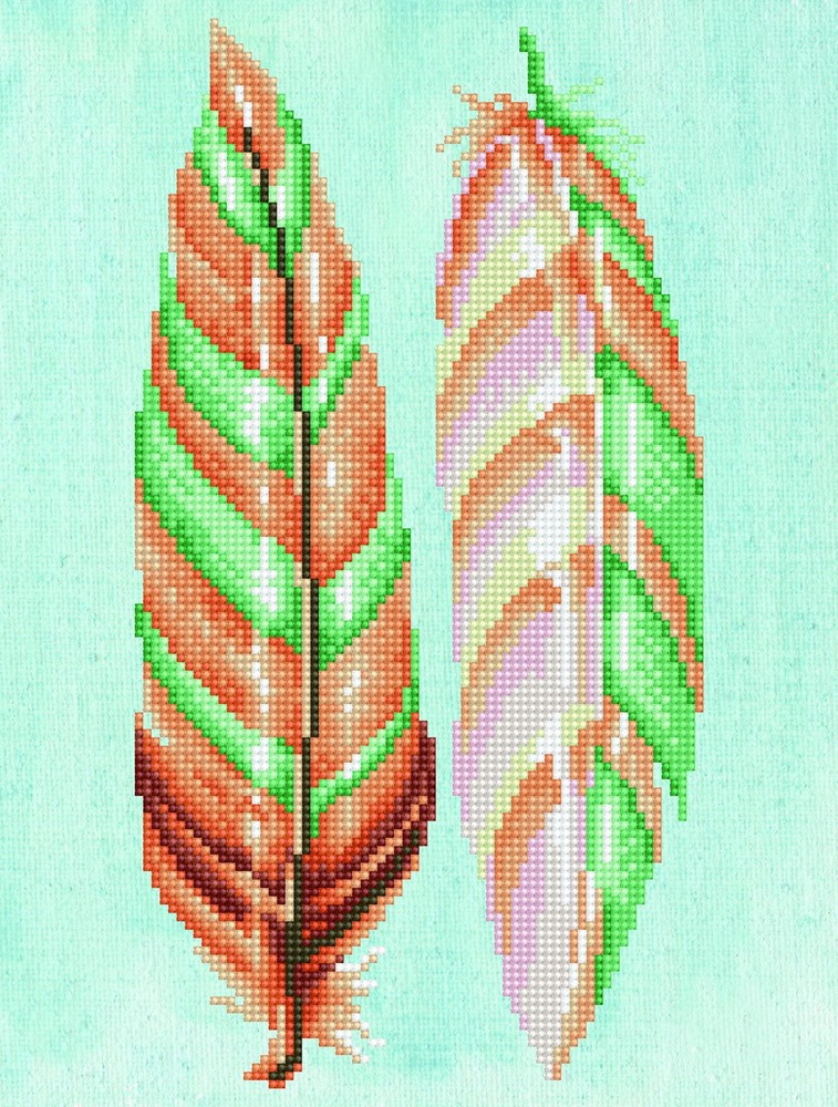 Diamond Dotz Feather Wispers Diamond Painting Kit